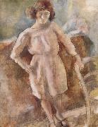 Jules Pascin La Petite Nana de Cassis oil